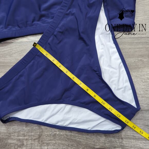 Tempt Me Plus Size Crop Bikini Swimsuit Size 18W - Picture 6 of 7